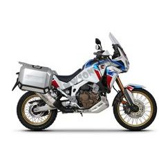 KOMPLETNÁ SADA BOČNÝCH HLINÍKOVÝCH KUFROV SHAD TERRA, 36/47 LITROVÝ BOČNÉ KUFRE, VRÁTANE MONTÁŽNEJ SADY SHAD HONDA CRF 1100 AFRICA TWIN