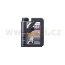 LIQUI MOLY MOTORBIKE 4T 15W50 OFFROAD, PLNĚ SYNTETICKÝ MOTOROVÝ OLEJ 1 L
