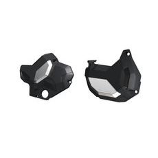 CLUTCH & ALTERNATOR COVER POLISPORT ČIERNA