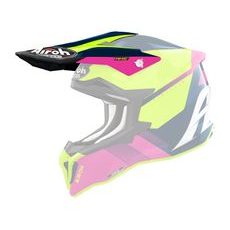 KŠILT PRO PŘILBU STRYCKER, AIROH (BLAZER - MODRO RŮŽOVÝ LESKLÝ)