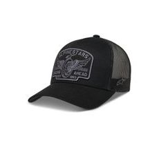 ALPINESTARS HERITAGE PATCH TRUCKER – VOĽNOČASOVÁ ŠILTOVKA (ČIERNA/SIVÁ)