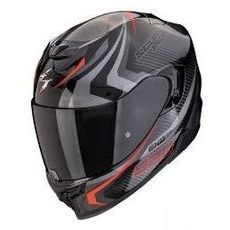 SCORPION PRILBA NA MOTOCYKEL EXO-520 EVO AIR TERRA, ČIERNA/ČERVENÁ