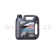 LIQUI MOLY MOTORBIKE 4T 10W40 STREET, POLOSYNTETICKÝ MOTOROVÝ OLEJ 4 L