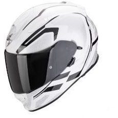 SCORPION PRILBA NA MOTOCYKEL EXO-491 KRIPTA, BIELA/ČIERNA