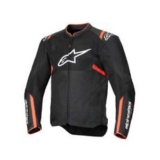 ALPINESTARS T-SPS AIR V2 – MOTOCYKLOVÁ BUNDA NA CESTNÚ JAZDU (ČIERNA/ČERVENÁ FLUO) 2025
