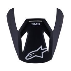 KŠILT PRO PŘILBY S-M3 SOLID, ALPINESTARS (ČERNÁ MAT)