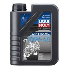 LIQUI MOLY MOTORBIKE 4T 10W40 OPTIMAL, MINERÁLNÍ MOTOROVÝ OLEJ 1 L