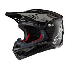 PRILBA SUPERTECH S-M10 SOLID FIM VERZIA, ALPINESTARS (LESKLÝ KARBÓN) 2026