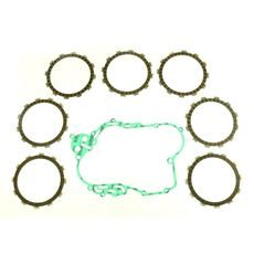 FRICTION PLATES KIT WITH CLUTCH COVER GASKET ATHENA P40230008