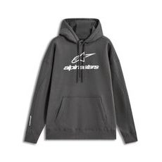 ALPINESTARS PRELUDE OVERSIZED HOODIE – VOĽNOČASOVÁ MOTO MIKINA (TMAVO SIVÁ)