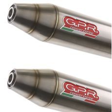 VÝFUK KOMPLETNÝ GPR DEEPTONE CO.ATV.33.DEATV BRUSHED STAINLESS STEEL INCLUDING REMOVABLE DB KILLER