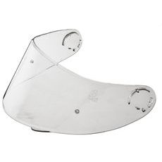 PLEXI PRE PRILBY F18 S PRÍPRAVOU PRE FÓLIU FOGCITY, ZED (ČÍRE)