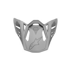 ŠILT PRE PRILBY SUPERTECH S-M10 META, ALPINESTARS (ŠEDÝ MATNÝ)