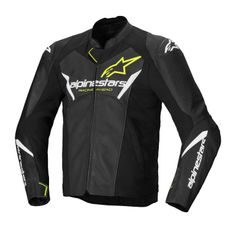 BUNDA FASTER 3 AIRFLOW, ALPINESTARS (ČERNÁ/BÍLÁ/ŽLUTÁ FLUO) 2025
