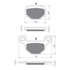 BRZDOVÉ OBLOŽENIE GOLDFREN 289 S3