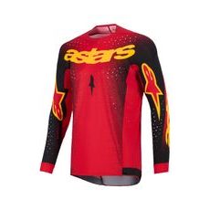 ALPINESTARS SUPERTECH SCENZ – MOTOKROSOVÝ DRES NA MX A ENDURO (ČERVENÁ/ČIERNA/ŽLTÁ) 2026