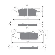 BRZDOVÉ OBLOŽENIE GOLDFREN 256 AD