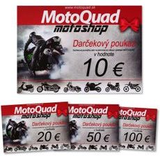 DARČEKOVÉ POUKAZY - MOTOQUAD