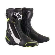 TOPÁNKY SMX PLUS 2 2022, ALPINESTARS (ČERNÁ/BÍLÁ/ ŽLTÁ FLUO)