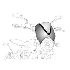 NÁHRADNÝ PLEXI ŠTÍT PUIG RETROVISIONS 1517H SMOKE