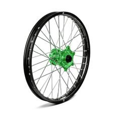 KOMPLETNÉ KOLESO V1 X-GRIP – 21" X 1,6", ČIERNA/ZELENÁ – GASGAS EC 250 (2021 - 2022) A ĎALŠIE MODELY