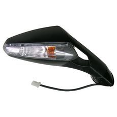 SPÄTNÉ ZRKADLO S BLIKAČOM (ROZSTUP ZAVITOV 34 MM), Q-TECH, P