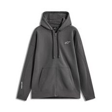 ALPINESTARS ENTITY OVERSIZED HOODIE – VOĽNOČASOVÁ MOTO MIKINA (TMAVO SIVÁ)