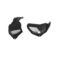 CLUTCH & ALTERNATOR COVER POLISPORT ČIERNA