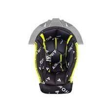 ASN KLOBOUK INTERIÉRU PRO PŘILBY TWIST 3, AIROH (ČERNO-BÍLÝ, ŠEDÝ)