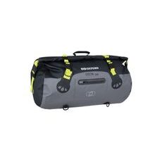 VODOTESNÝ VAK AQUA T-30 ROLL BAG, OXFORD (ČIERNY/SIVÝ/ŽLTÝ FLUO, OBJEM 30 L)