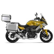 KOMPLETNÁ SADA HLINÍKOVÝCH KUFROV SHAD TERRA, 48 LITROVÝ VRCHNÝ KUFOR, 36/36 LITROVÝ BOČNÉ KUFRE, VRÁTANE MONTÁŽNEJ SADY A PLATNI SHAD BMW F 900 XR