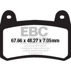 BRZDOVÉ OBLOŽENIE EBC FA658V