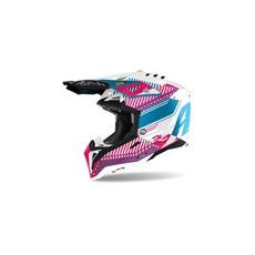 PRILBA AVIATOR 3.0 WAVE, AIROH (RÚŽOVÁ/CHRÓM) 2022