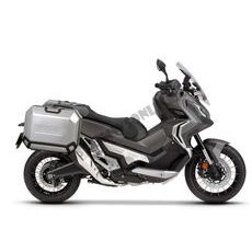 KOMPLETNÁ SADA BOČNÝCH HLINÍKOVÝCH KUFROV SHAD TERRA, 47/47 LITROVÝ BOČNÉ KUFRE, VRÁTANE MONTÁŽNEJ SADY SHAD HONDA X-ADV 750