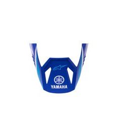 ALPINESTARS ŠILT PRE PRILBY S-M3 YAMAHA KOLEKCIA – NÁHRADNÝ DIEL NA MOTOCYKLOVÚ PRILBU (MODRÁ/BIELA)