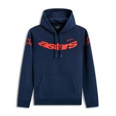 ALPINESTARS VELOCIFIER HOODIE – VOĽNOČASOVÁ MOTO MIKINA (MODRÁ)