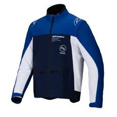 ALPINESTARS LITE-DURA SOFTSHELL – ENDURO BUNDA NA MOTORKU (MODRÁ/BIELA) 2025