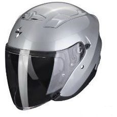 SCORPION PRILBA NA MOTOCYKEL EXO-230 SOLID, STRIEBORNÁ (SIVÁ LESKLÁ)