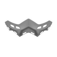 NOSNÍ DEFLEKTOR PRO PŘILBU AVIATOR 3, AIROH (ŠEDÝ)