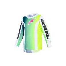 ALPINESTARS FLUID PORTL YOUTH – DETSKÝ MOTOKROSOVÝ DRES NA MX A ENDURO (ZELENÁ/BIELA/ČIERNA) 2026