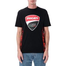 TRIČKO DUCATI CORSE (ČIERNA,ČERVENÁ)