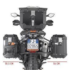 KLO7717CAM NOSIČ BOČNÝCH KUFROV KTM 790 / 890 ADVENTURE / 890 SMT (19-25)