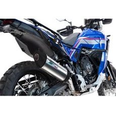 KONCOVKA VÝFUKU SLIP-ON GPR FURORE-X TITANIO BRK24.T.101.FUXTIT BRUSHED TITANIUM INCLUDING REMOVABLE DB KILLER AND LINK PIPE