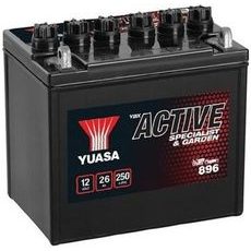 MOTOCYKLOVÁ BATÉRIA 12V, 896, 26AH, 250A, BEZÚDRŽBOVÁ ACTIVE GARDEN 187X127X181, YUASA ORIGINÁL (AKTIVOVANÁ VO VÝROBE)