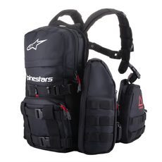 ALPINESTARS TECHDURA TACTICAL – BATOH NA MOTORKU (MOTOCYKLOVÝ RUKSAK) (ČIERNA/BIELA, CELKOVÝ OBJEM AŽ 9 L) 2024
