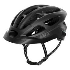 CYKLO PRILBA S HEADSETOM R1 EVO, SENA (MATNÁ ČIERNA)