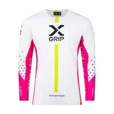 MOTOKROSOVÝ DRES X-GRIP TUNGSTEN – RUŽOVÁ