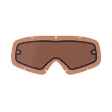 ALPINESTARS PLEXI PRE OKULIARE VISION YOUTH – NÁHRADNÉ SKLO (PLEXI) NA MOTOKROSOVÉ OKULIARE (DVOJITÉ ANTIFOG ORANŽOVO HNEDÁ AFTERBURN)