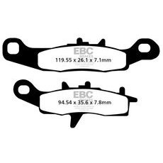 BRZDOVÉ OBLOŽENIE EBC FA349R