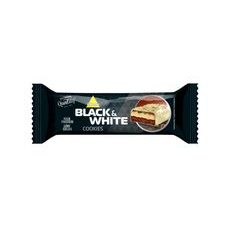 PROTEINOVÁ TYČINKA S POLEVOU Z TMAVÉ ČOKOLÁDY PREMIUM BLACK&WHITE 45G